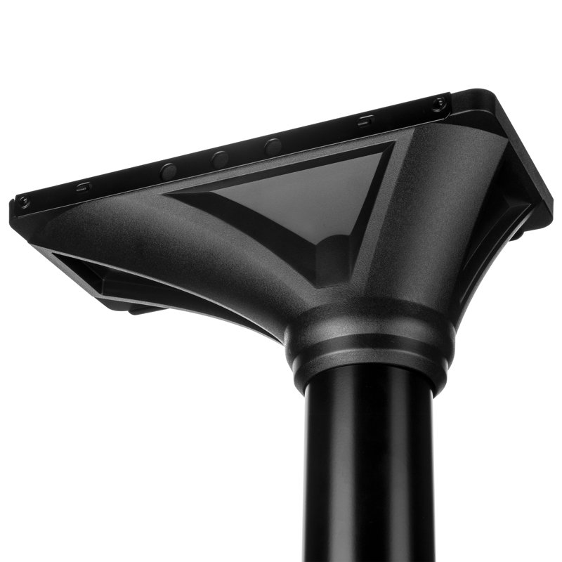 Architectural Mailboxes Elevado Black Steel Mailbox Post - Supports Up To 50lbs (7517B-10)